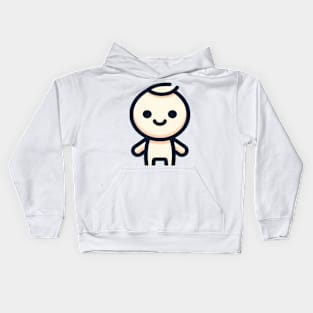 whats-up and smile Kids Hoodie